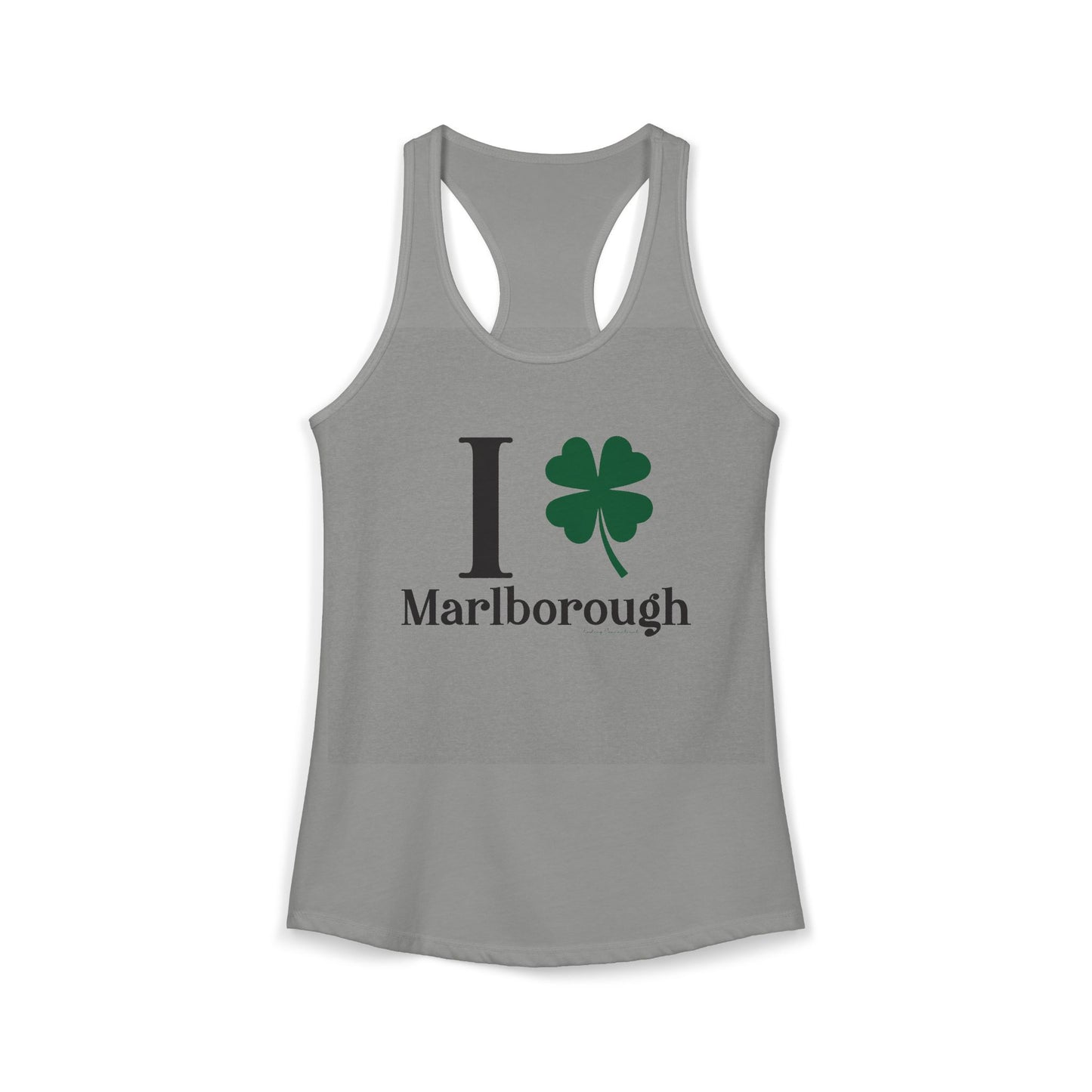 I Clover Marlborough Women's Ideal Racerback Tank Top