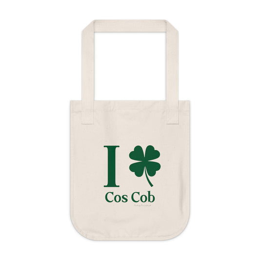 I Clover Cos Cob Organic Canvas Tote Bag