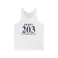 Derby 203 Connecticut Unisex Jersey Tank Top