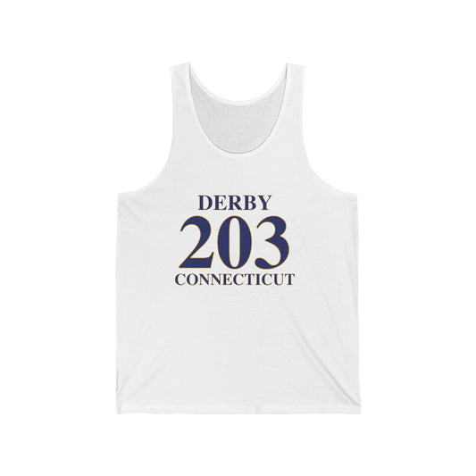 Derby 203 Connecticut Unisex Jersey Tank Top