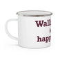 Wallingford is My Happy Place Enamel Camping Mug