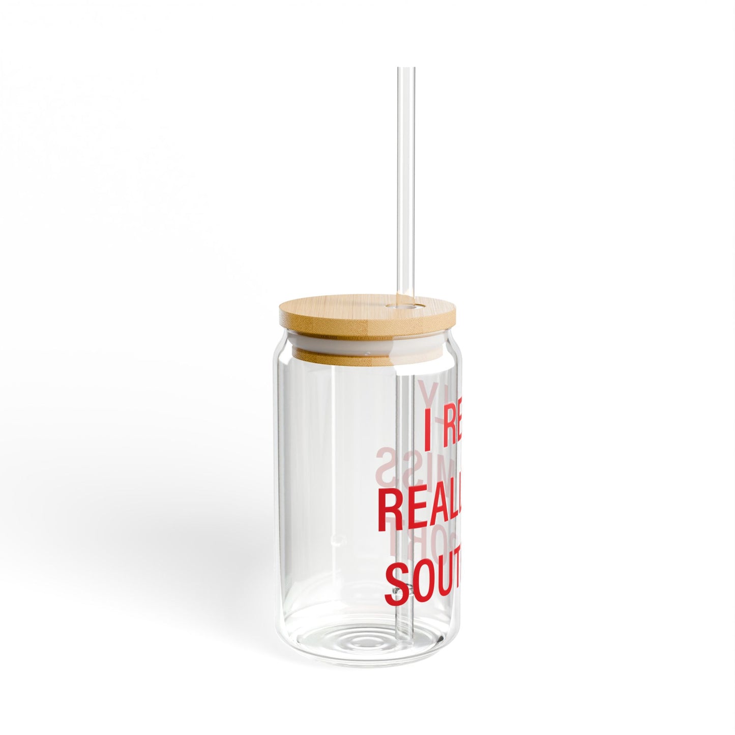 I Really Really Miss Southport Sipper Glass, 16oz