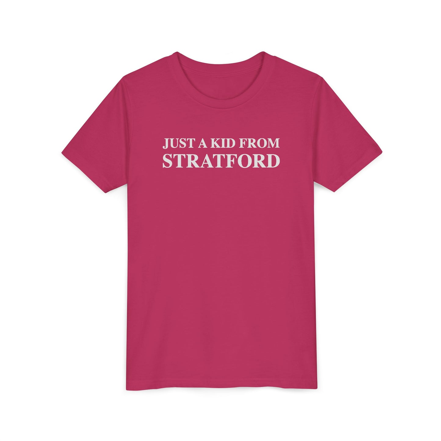 Just a kid from Stratford Youth Short Sleeve T-Shirt