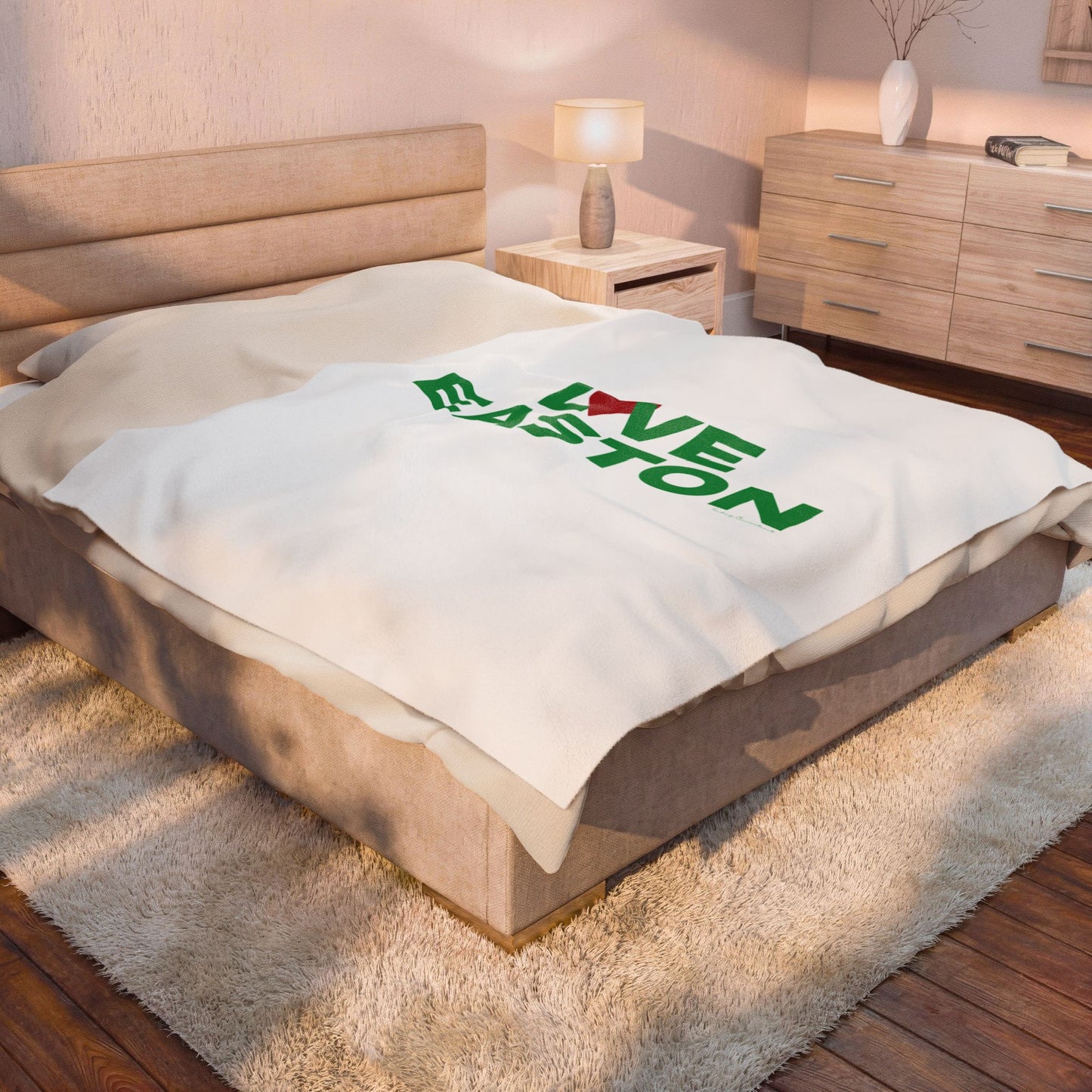 Love Easton Velveteen Plush Blanket