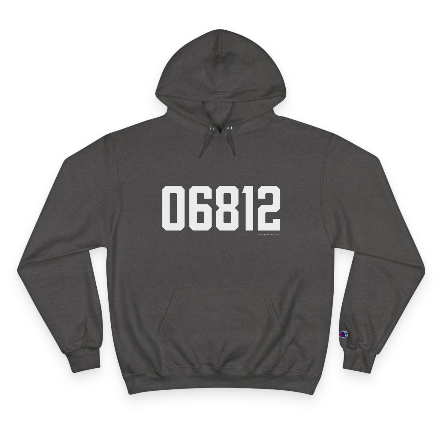 06812 New Fairfield CT Zip Code Champion Hoodie Sweatshirt