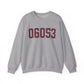 06053 New Britain Connecticut Zip Code Heavy Blend™ Crewneck Sweatshirt