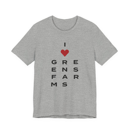Greens Farms Vision Unisex Jersey Short Sleeve T-Shirt