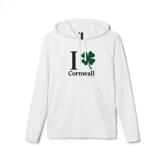 I Clover Cornwall adidas Unisex Fleece Hoodie