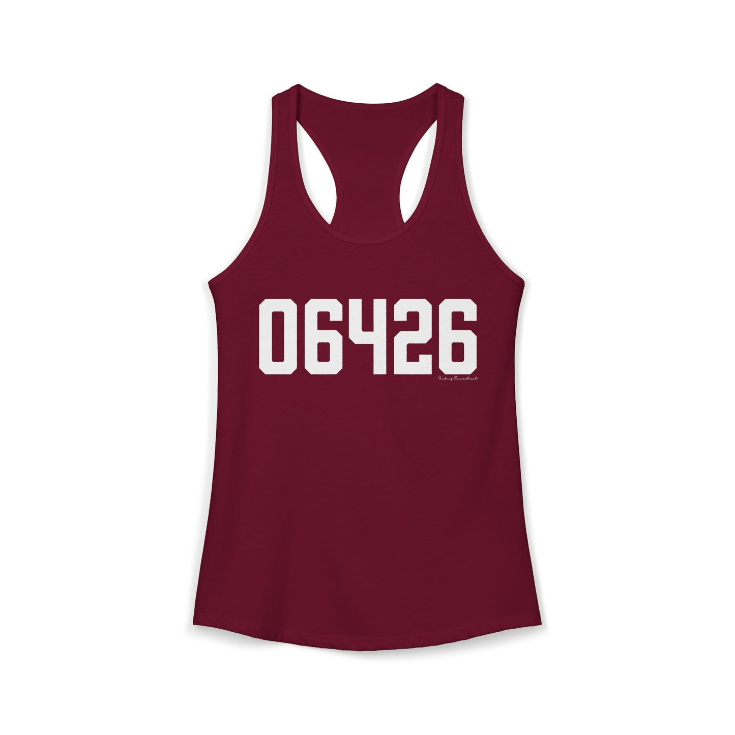 06426 Essex CT Zip Code Women's Ideal Racerback Tank Top