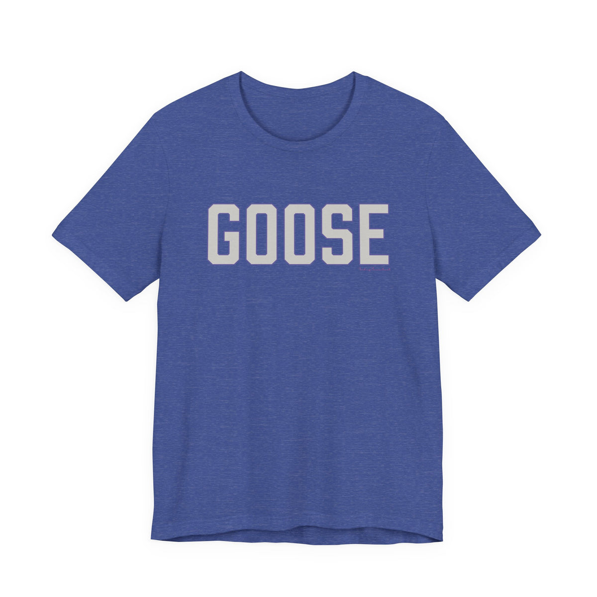 Goose Zip Code Gray & Purple Unisex Jersey Short Sleeve T-Shirt