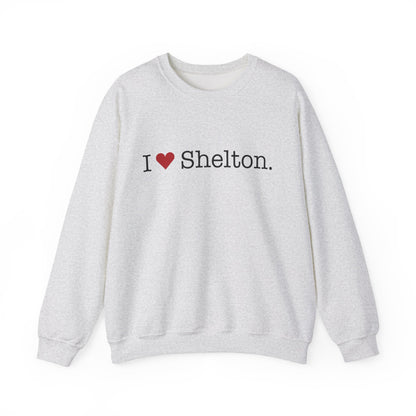 I Heart Shelton. Unisex Heavy Blend™ Crewneck Sweatshirt