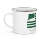 Rocky Hill Connecticut St. Patrick’s Day Flag Enamel Camping Mug