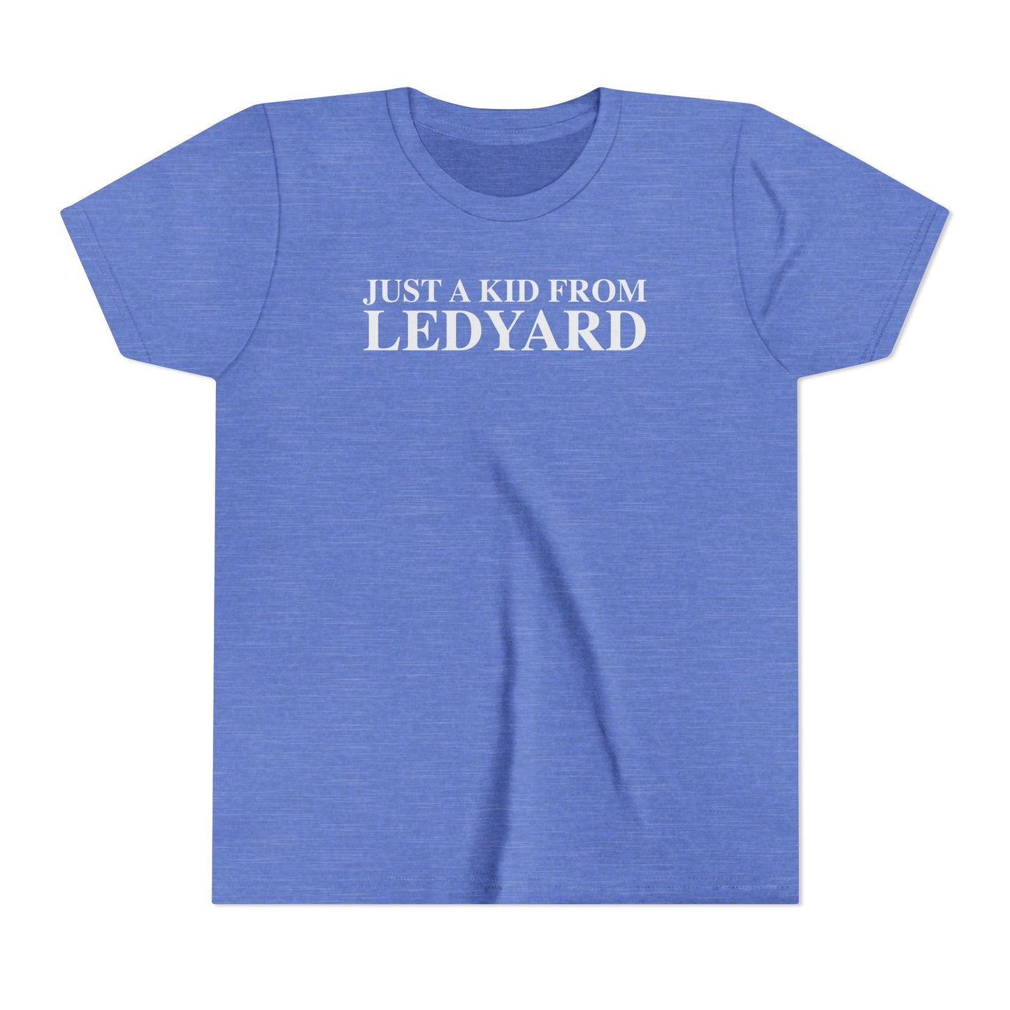 Just a kid from Ledyard Youth Short Sleeve T-Shirt