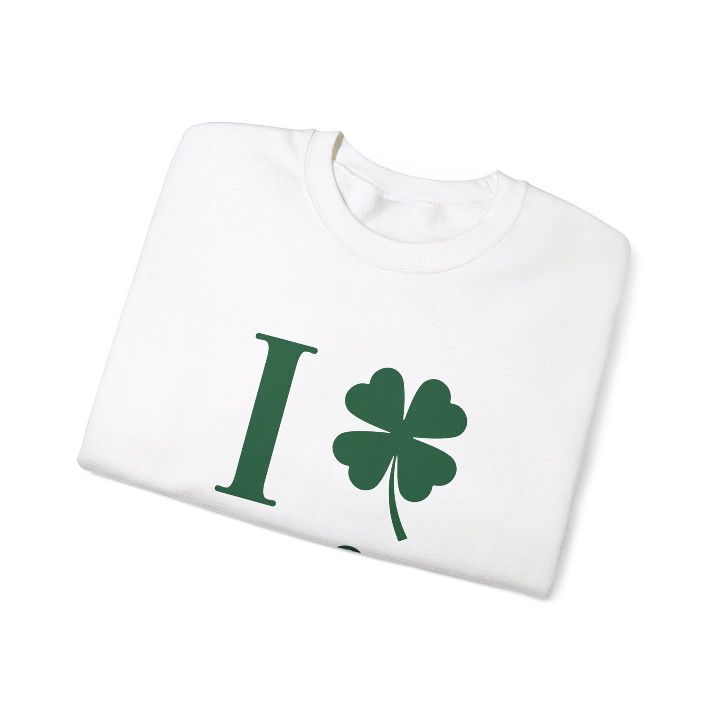 I Clover Stamford (Green) Unisex Heavy Blend™ Crewneck Sweatshirt