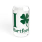 I Clover Hartford Sipper Glass, 16oz