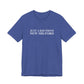 Just a kid from New Milford Unisex Jersey Short Sleeve T-Shirt