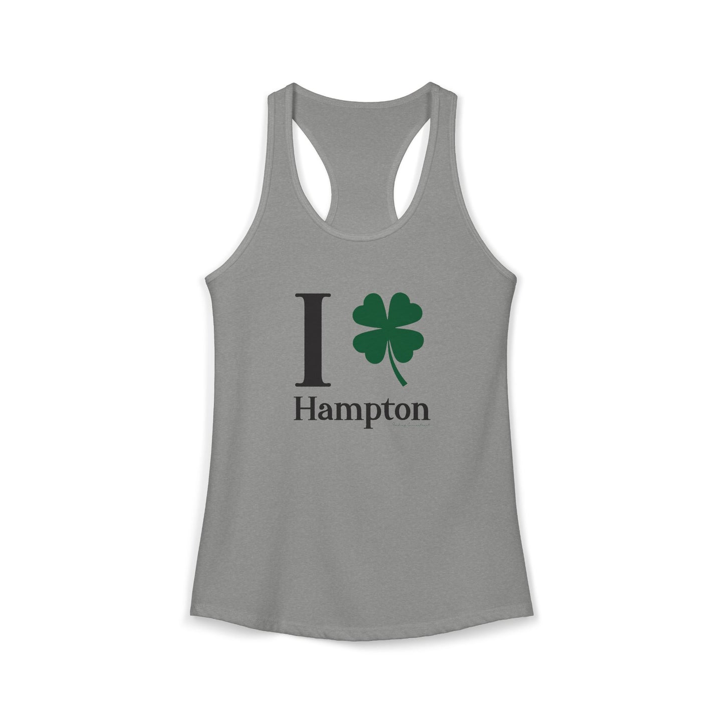 I Clover Hampton Women's Ideal Racerback Tank Top
