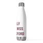 I Really Really Miss Wallingford 20 oz Insulated Bottle