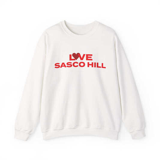 Love Sasco Hill Unisex Heavy Blend™ Crewneck Sweatshirt