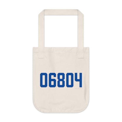 06804 Brookfield Connecticut Zip Code Organic Canvas Tote Bag
