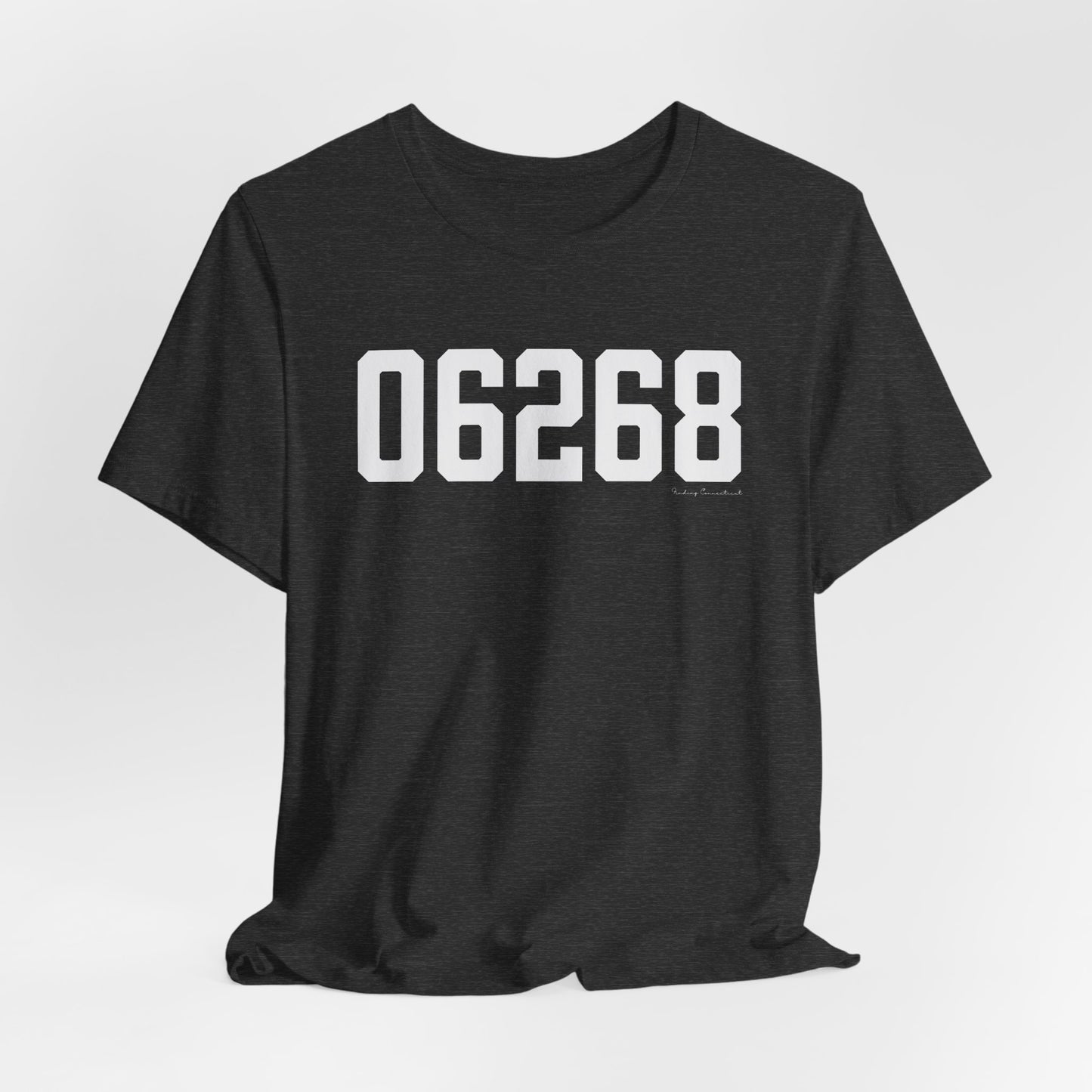 06268 Storrs CT Zip Code Unisex Jersey Short Sleeve T-Shirt