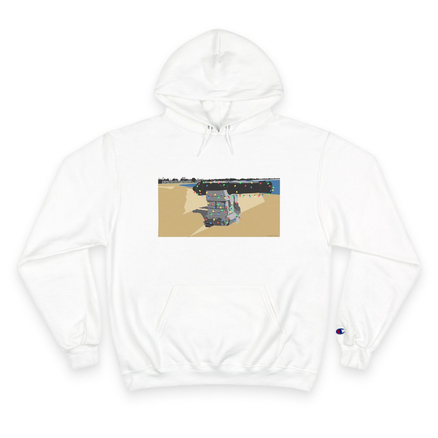 Compo Cannon Lights Champion Hoodie Sweatshirt