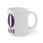 860 Durham Red, White & Blue Mug 11oz