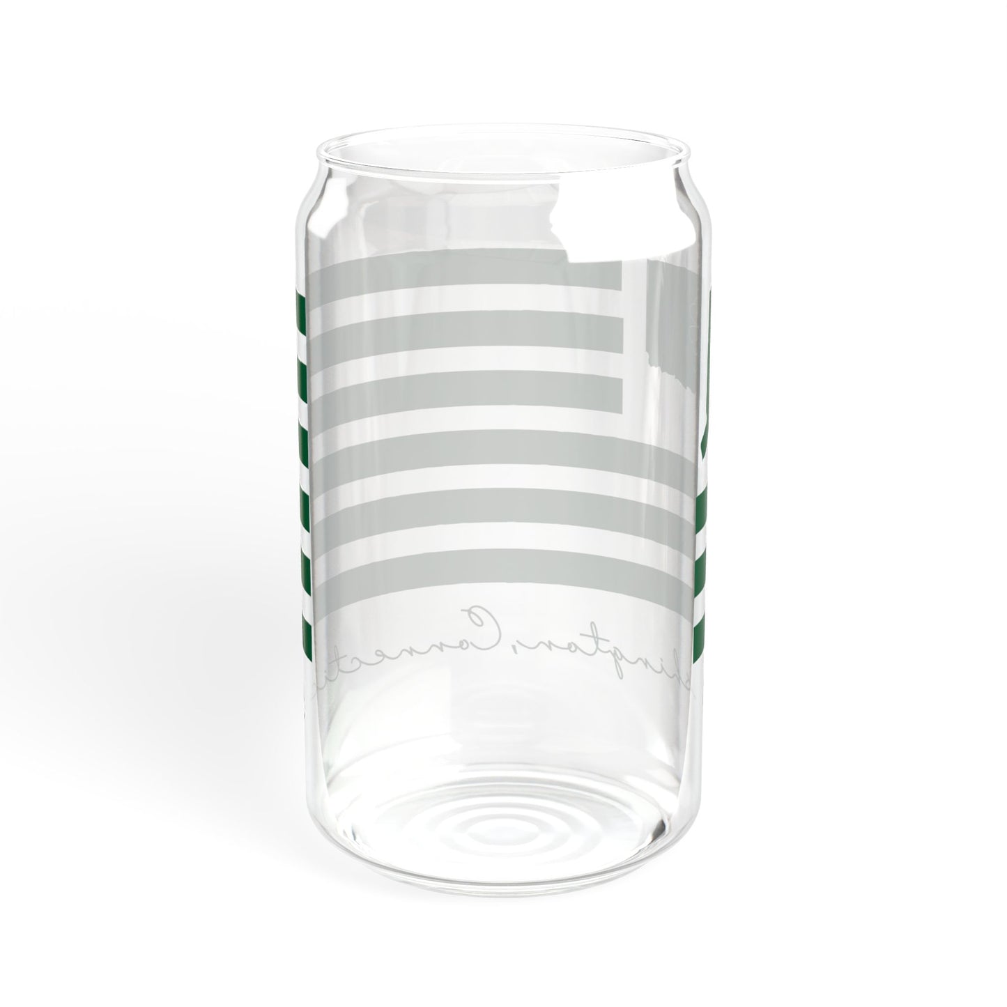 Washington Connecticut St. Patrick’s Day Flag Sipper Glass, 16oz