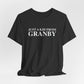 Just a kid from Granby Unisex Jersey Short Sleeve T-Shirt