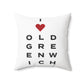Old Greenwich Vision Spun Polyester Square Pillow