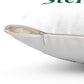 I Clover Sterling  Spun Polyester Square Pillow