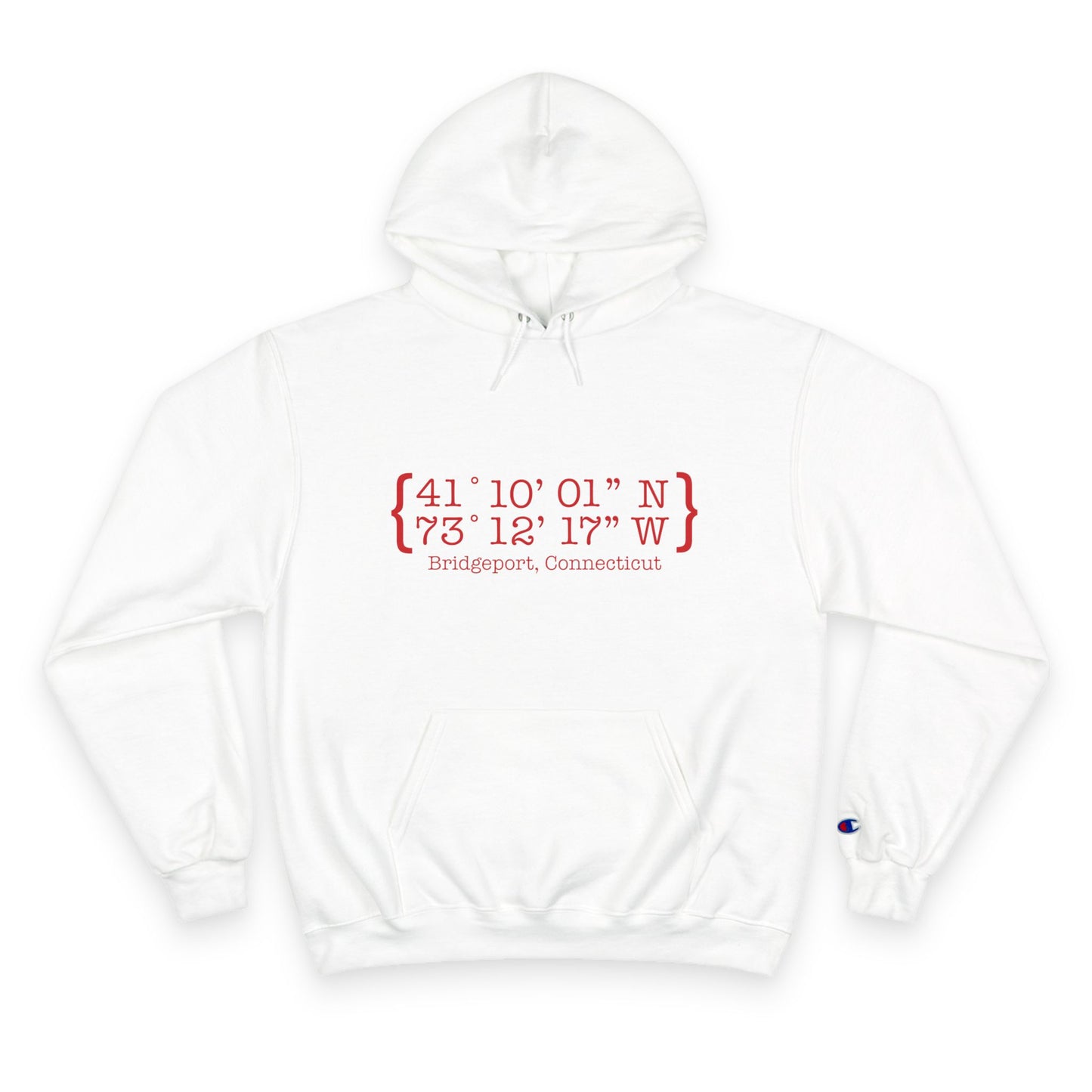 Bridgeport Coordinates Champion Hoodie Sweatshirt