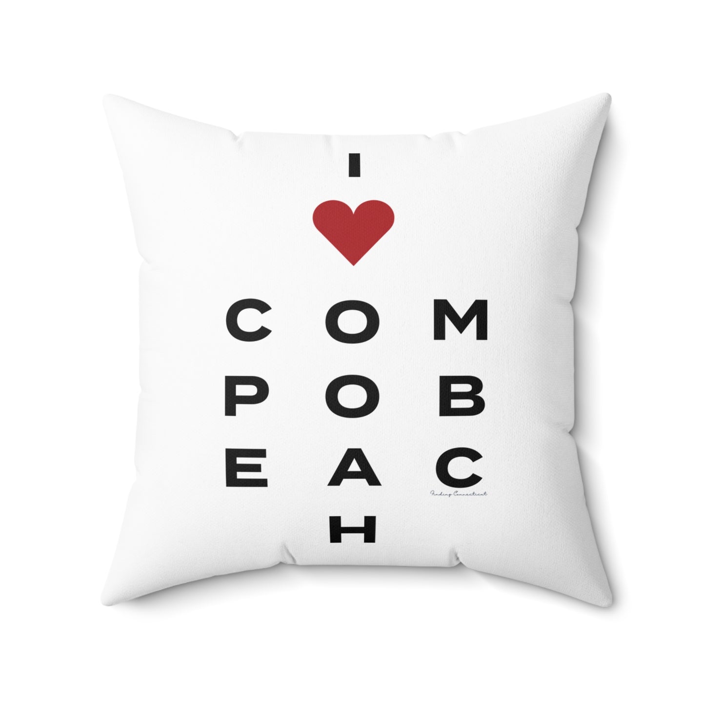Compo Beach Vision Spun Polyester Square Pillow