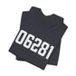 06281 Woodstock CT Zip Code Unisex Jersey Short Sleeve T-Shirt