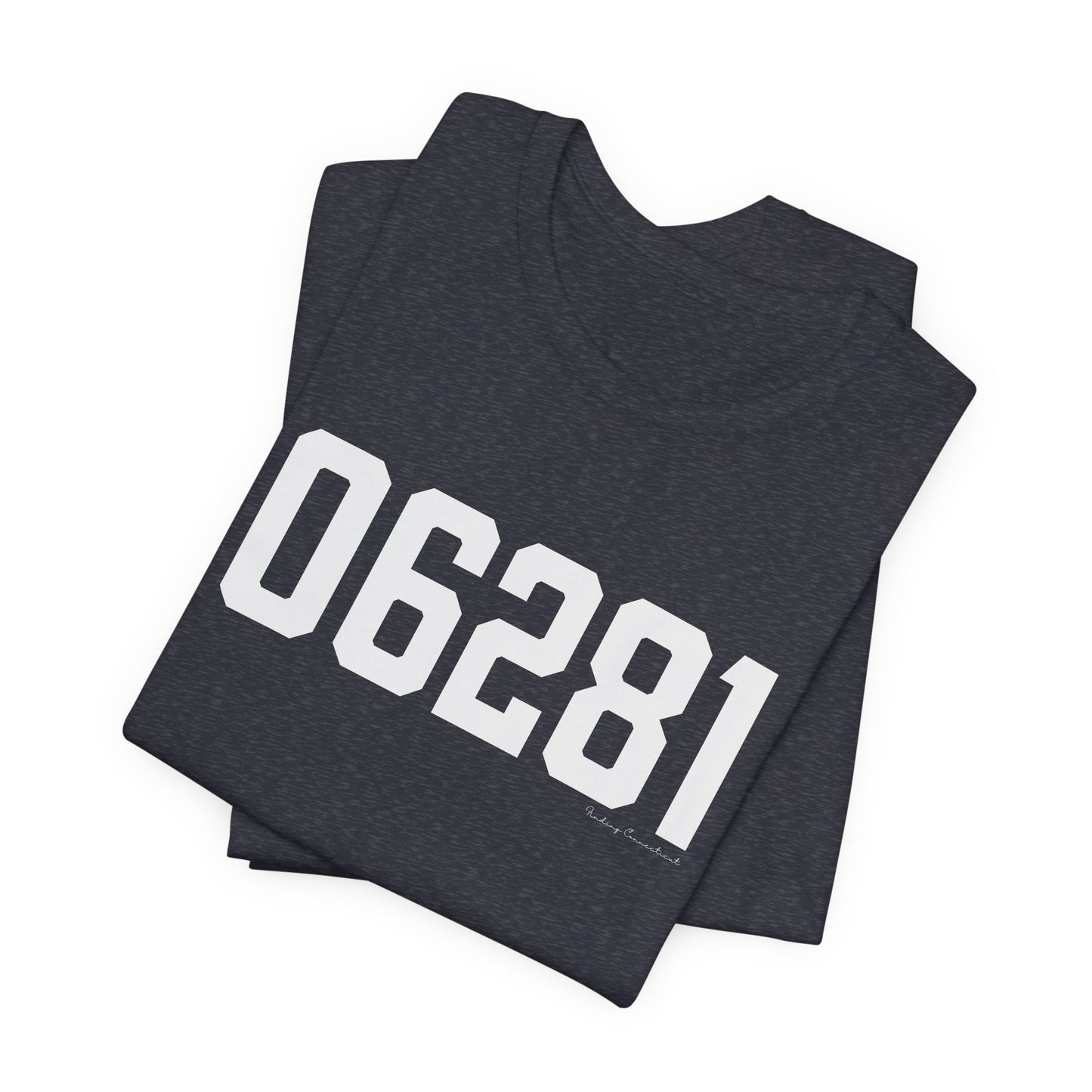 06281 Woodstock CT Zip Code Unisex Jersey Short Sleeve T-Shirt