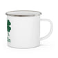 I Clover Franklin Enamel Camping Mug