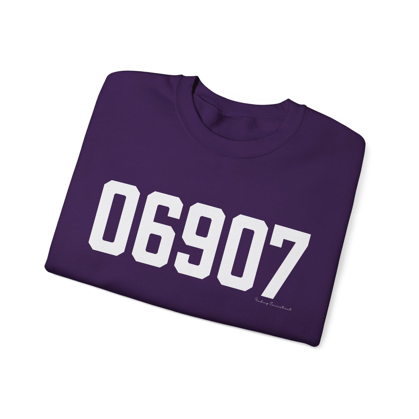 06907 Stamford CT Zip Code Unisex Heavy Blend™ Crewneck Sweatshirt