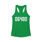 06480 Portland CT Zip Code Women's Ideal Racerback Tank Top