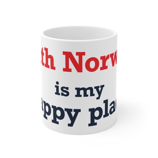 South Norwalk is My Happy Place Mug 11oz