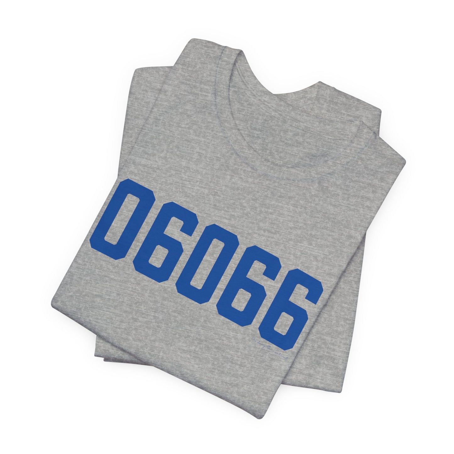 06066 Vernon Connecticut Zip Code Unisex Jersey Short Sleeve T-Shirt