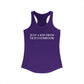 Just a kid from Old Saybrook Women's Ideal Racerback Tank Top
