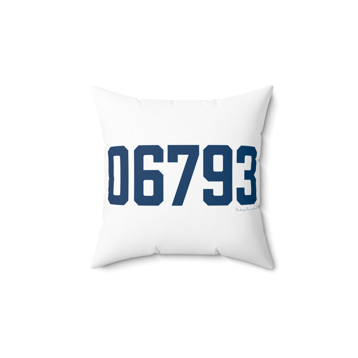 06793 Washington Connecticut Zip Code  Polyester Square Pillow