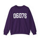 06076 Union CT Zip Code Unisex Heavy Blend™ Crewneck Sweatshirt