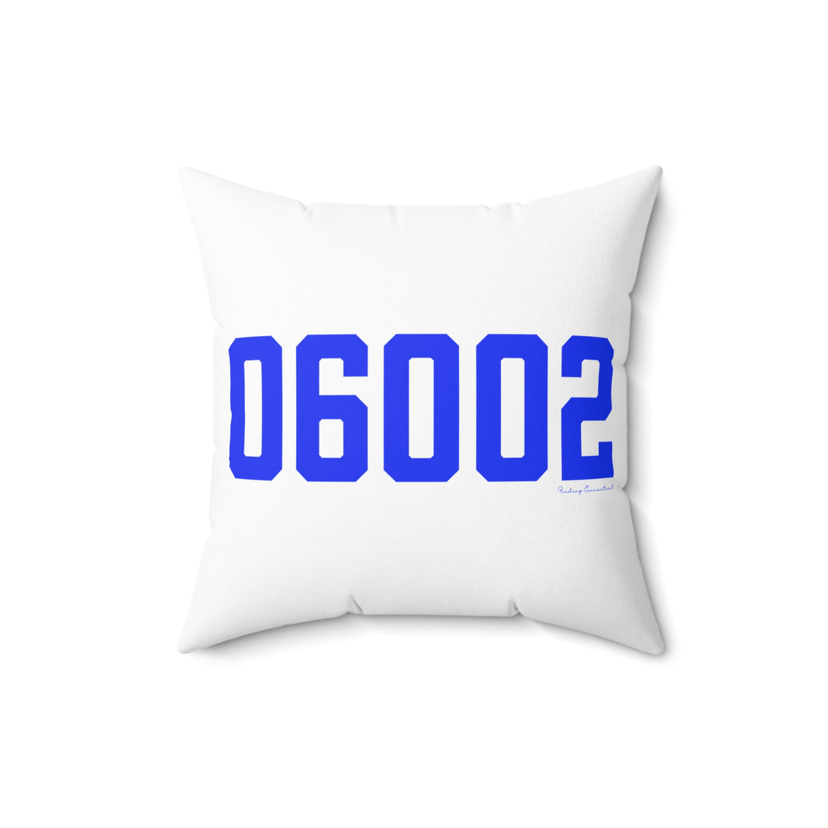 06002 Bloomfield Connecticut Zip Code Polyester Square Pillow