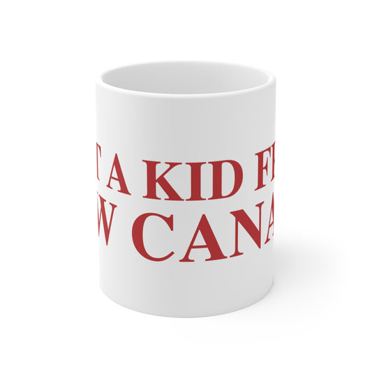 Just a kid from New Canaan Mug 11oz