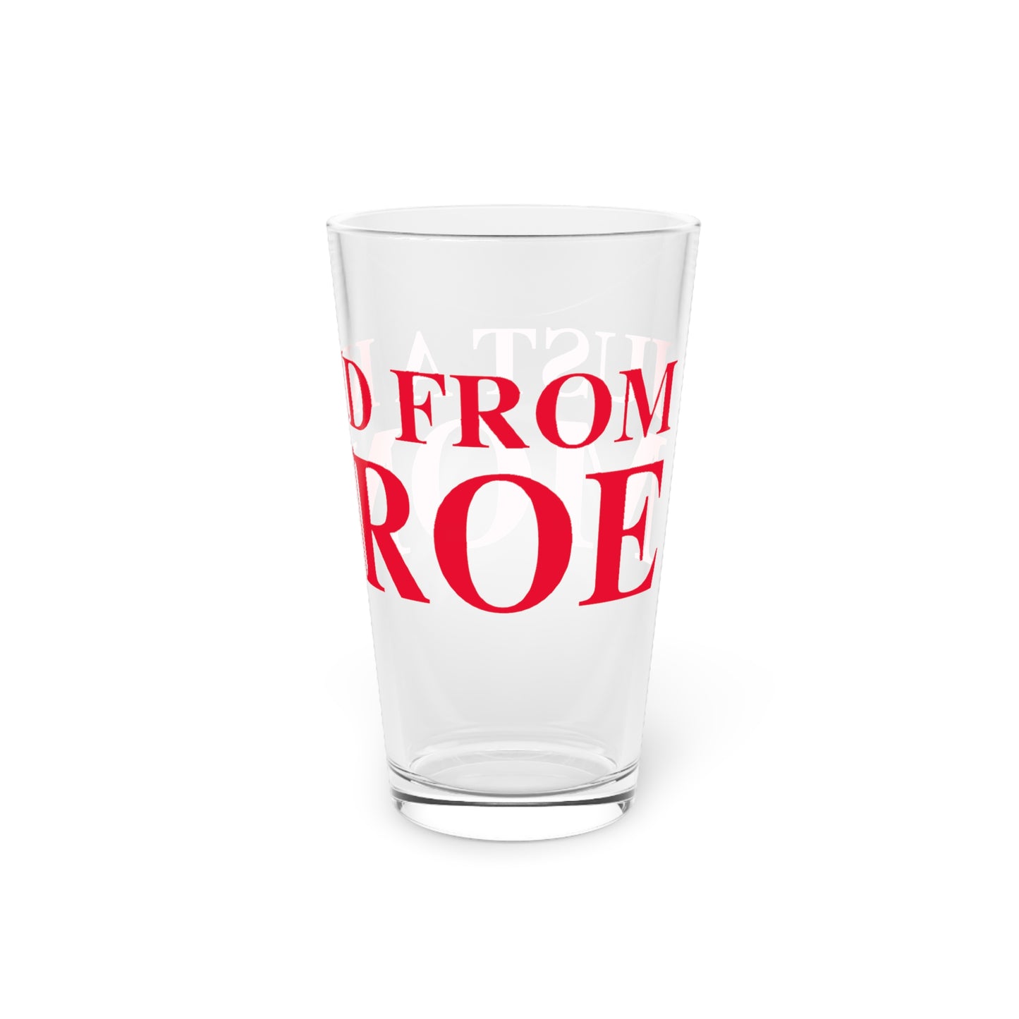 Just a kid from Monroe Pint Glass, 16oz