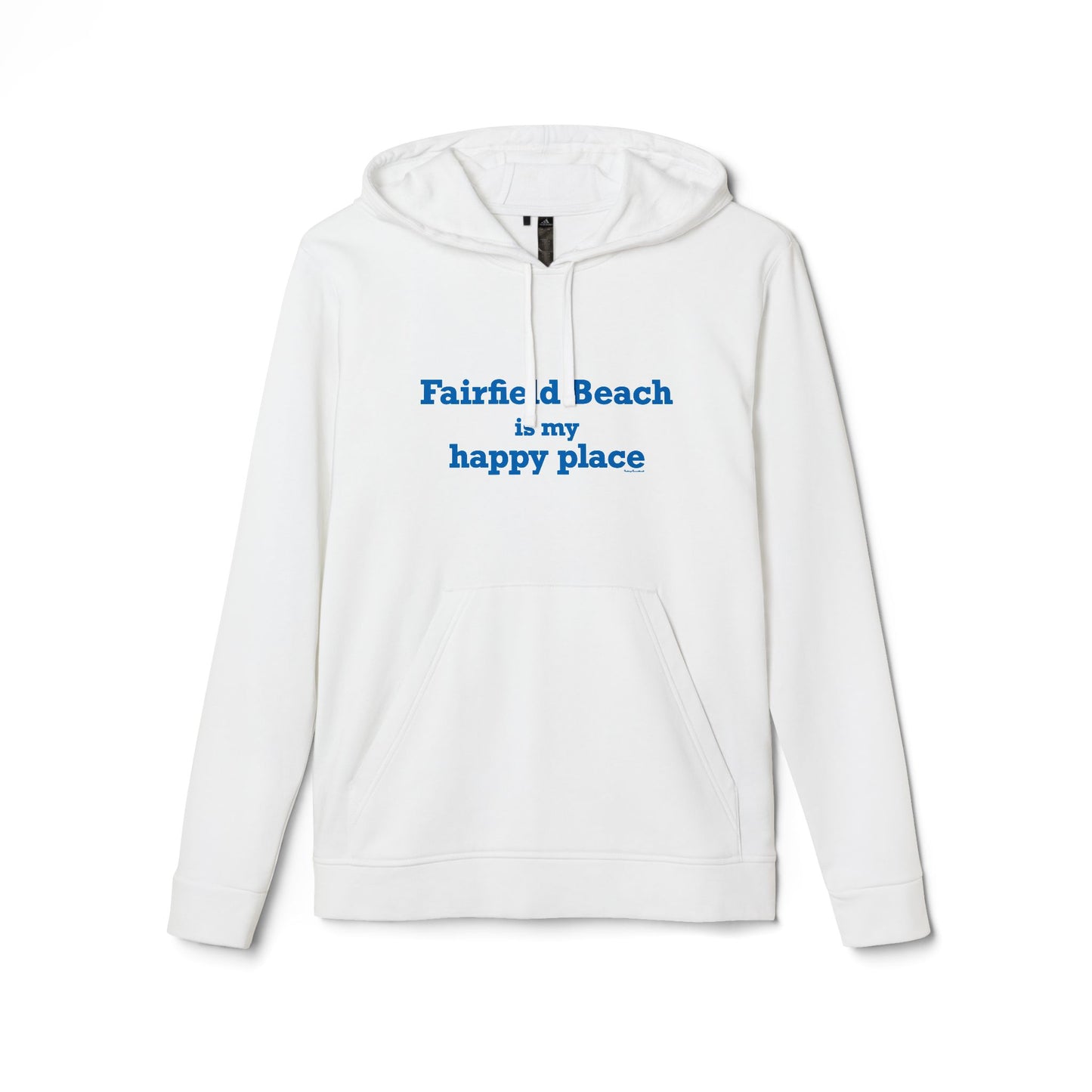Fairfield Beach is My Happy Place adidas Unisex Fleece Hoodie