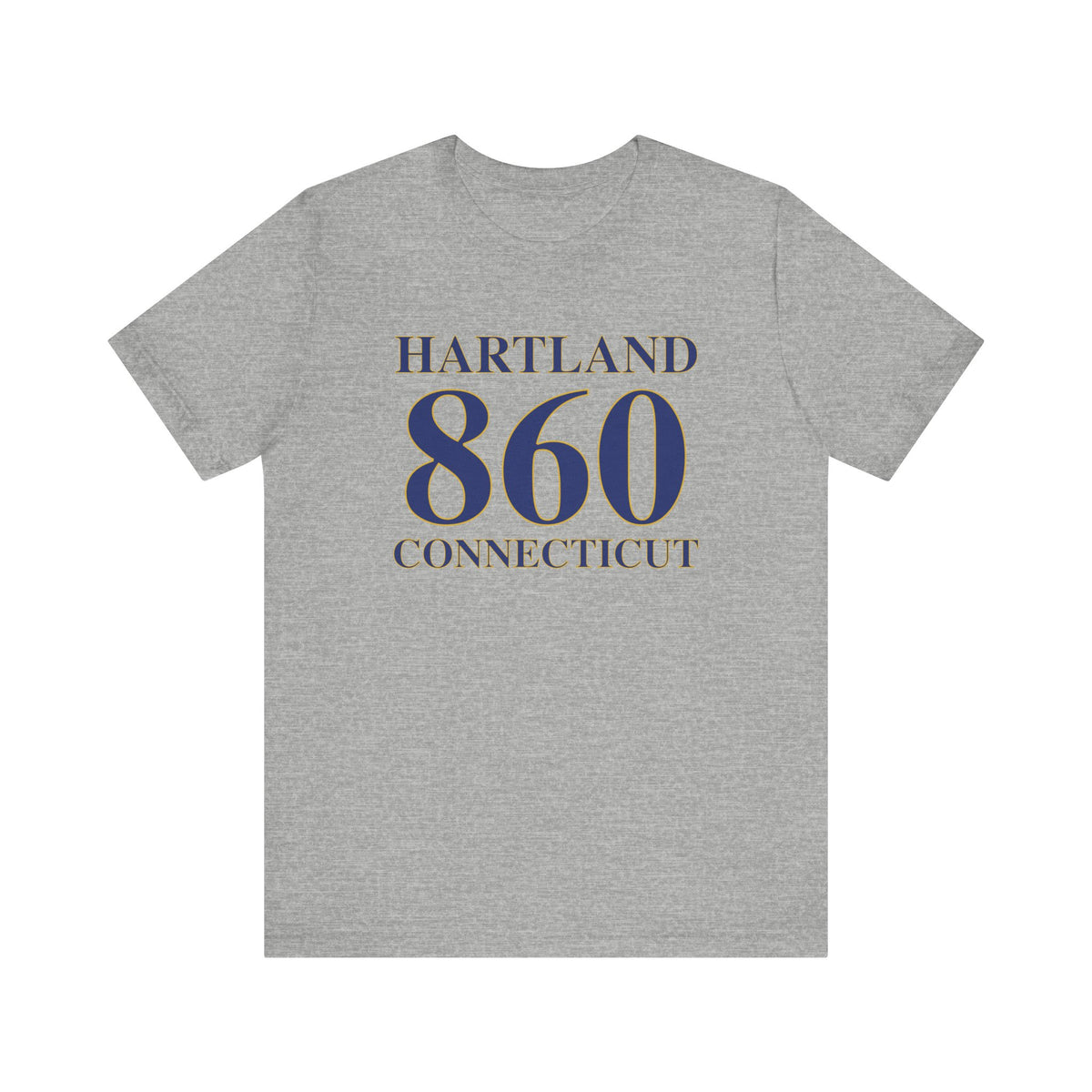 Hartland 860 Connecticut Unisex Jersey Short Sleeve T-Shirt
