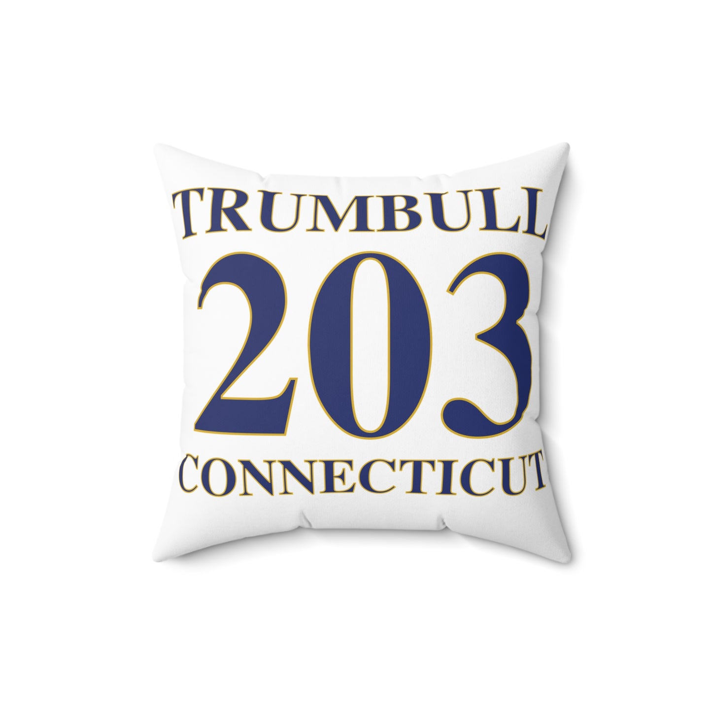 Trumbull 203 Connecticut Spun Polyester Square Pillow