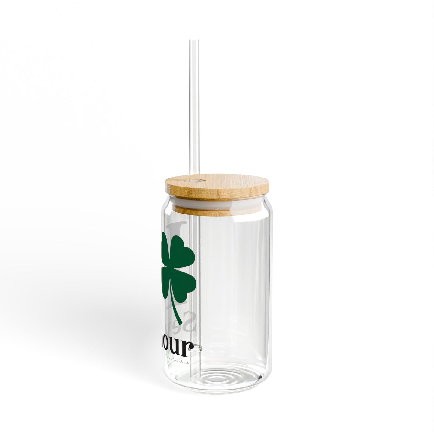 I Clover Seymour Sipper Glass, 16oz